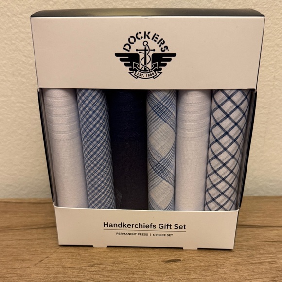 NWT Dockers Handkerchiefs set of 6. - Picture 1 of 3